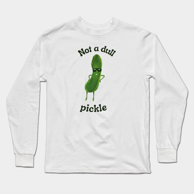 Pickle | Funny Pun | Humorous Pun Gift Idea Long Sleeve T-Shirt by Suneldesigns